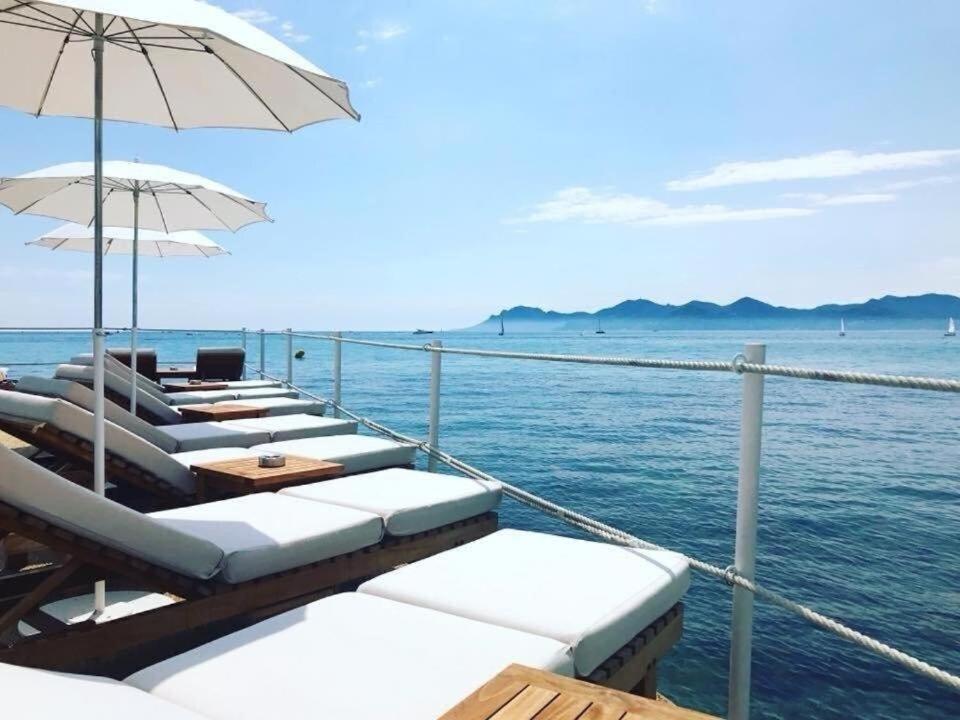 Superbe Appartement Avec Terrasse 1Mn Des Plages De La Croisette Cannes Exterior photo