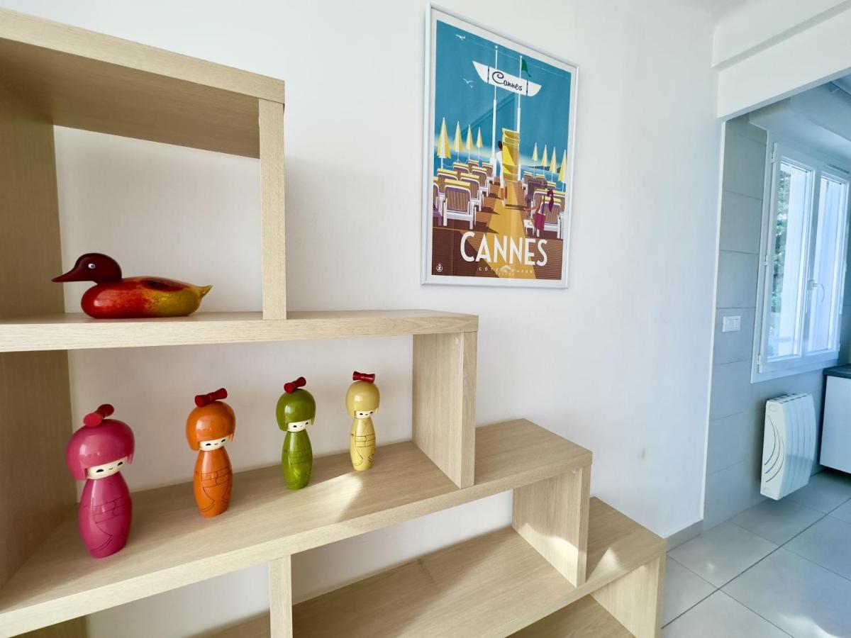 Superbe Appartement Avec Terrasse 1Mn Des Plages De La Croisette Cannes Exterior photo