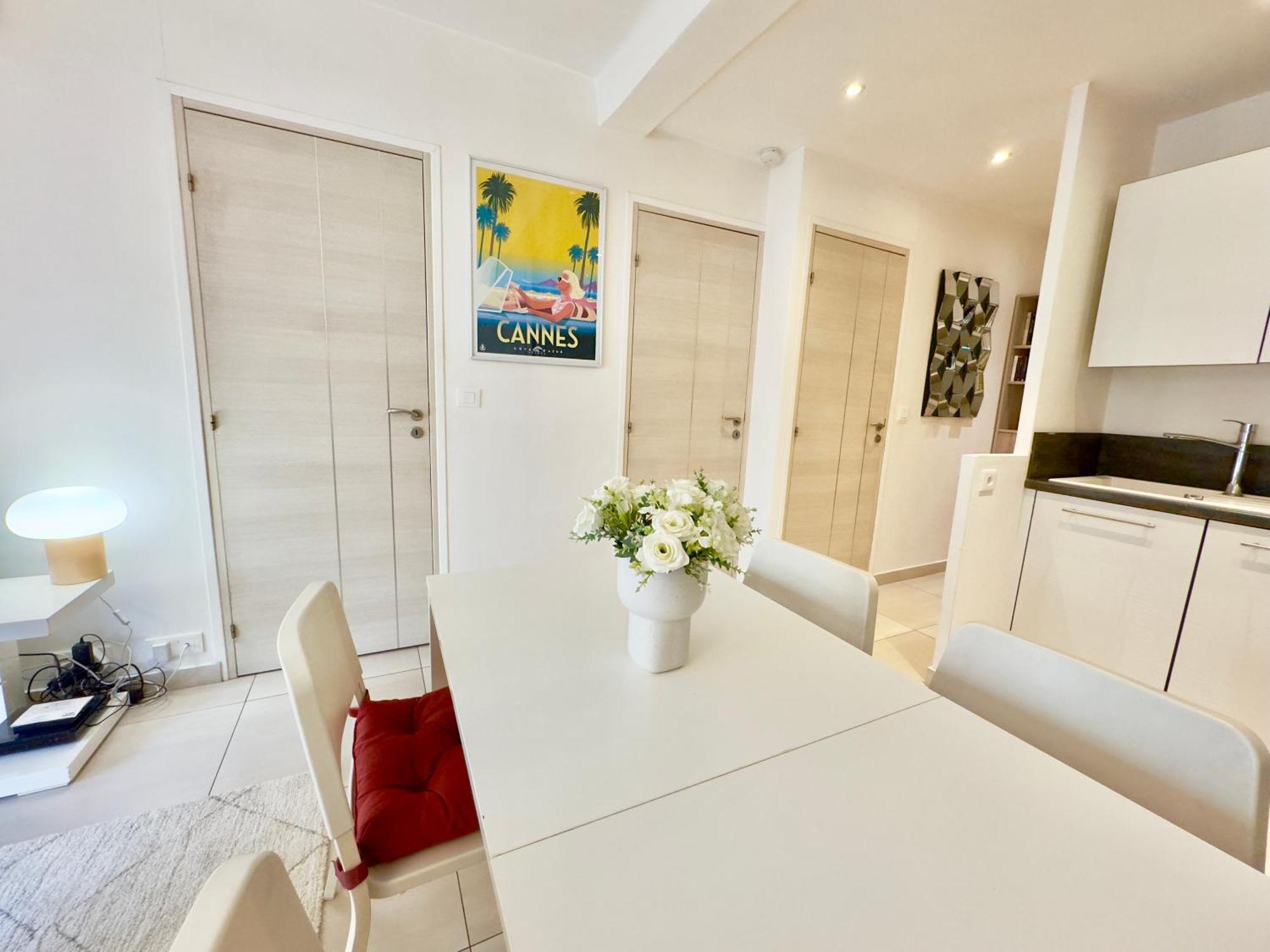 Superbe Appartement Avec Terrasse 1Mn Des Plages De La Croisette Cannes Exterior photo
